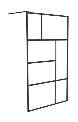 Ecran de douche fixe Temper 90cm - Elmer